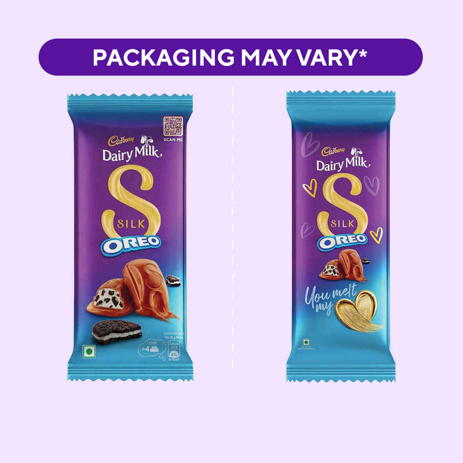 Cadbury Dairy Milk Silk Oreo Chocolate Bar
