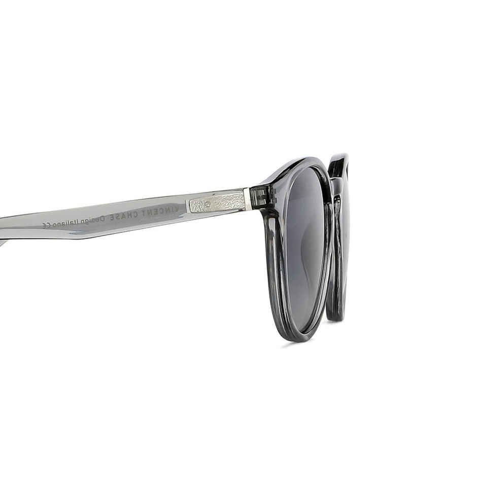 Vincent Chase By Lenskart Unisex Metal Round Sunglasses | Grey - M