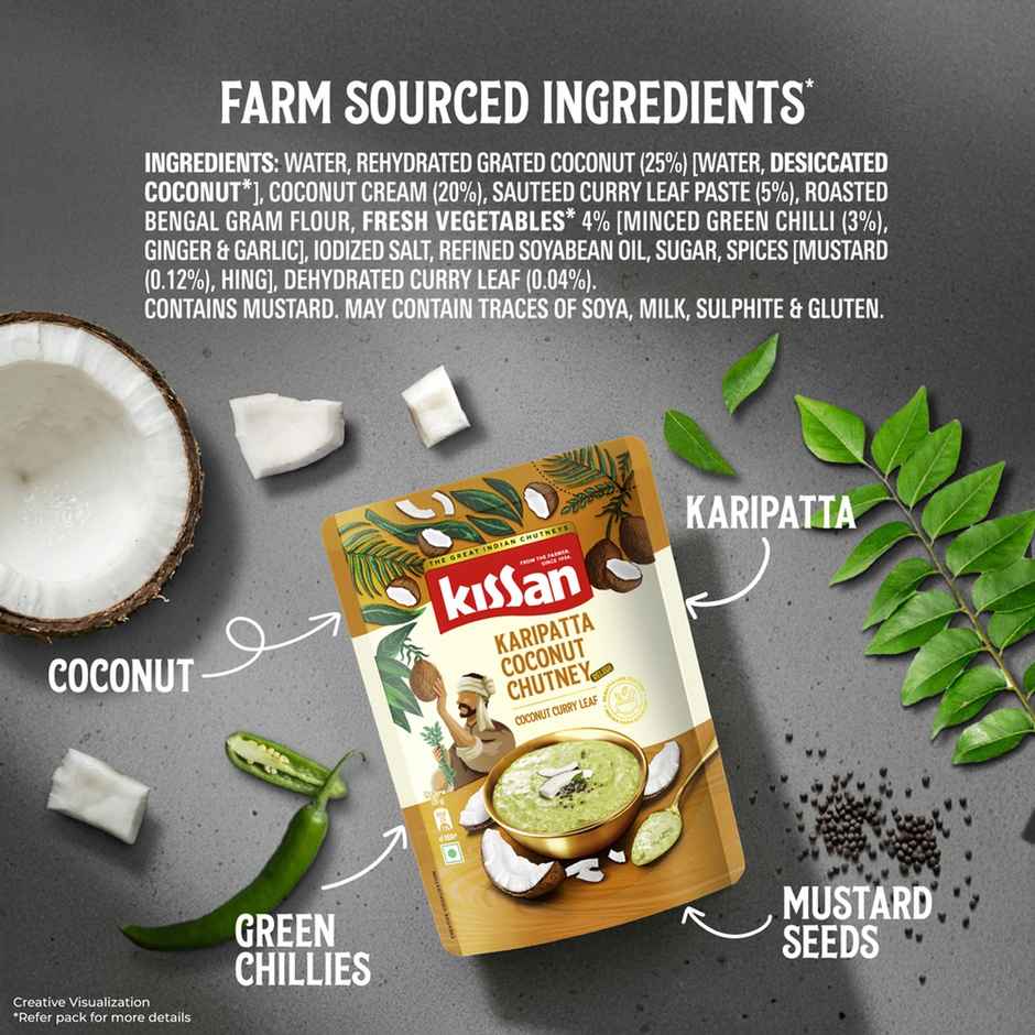 Kissan Coconut Chutney Pouch