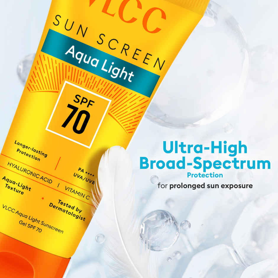 VLCC Aqua Light Sunscreen Gel SPF 70 PA++++