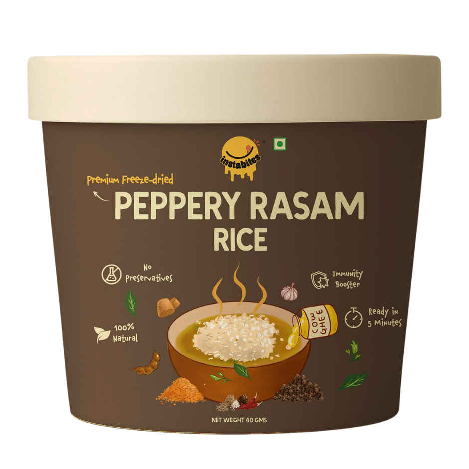 Peppery Rasam Rice