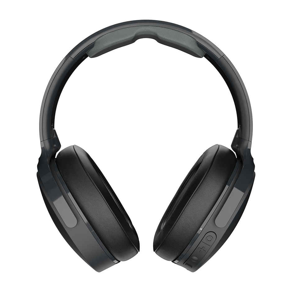 Skullcandy Hesh Anc Wireless Over-Ear Headphones, Active Noise Cancelling, Wireless Charging- Black