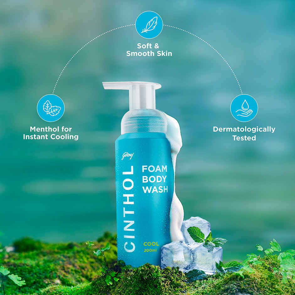Cinthol Cool Foam Body Wash