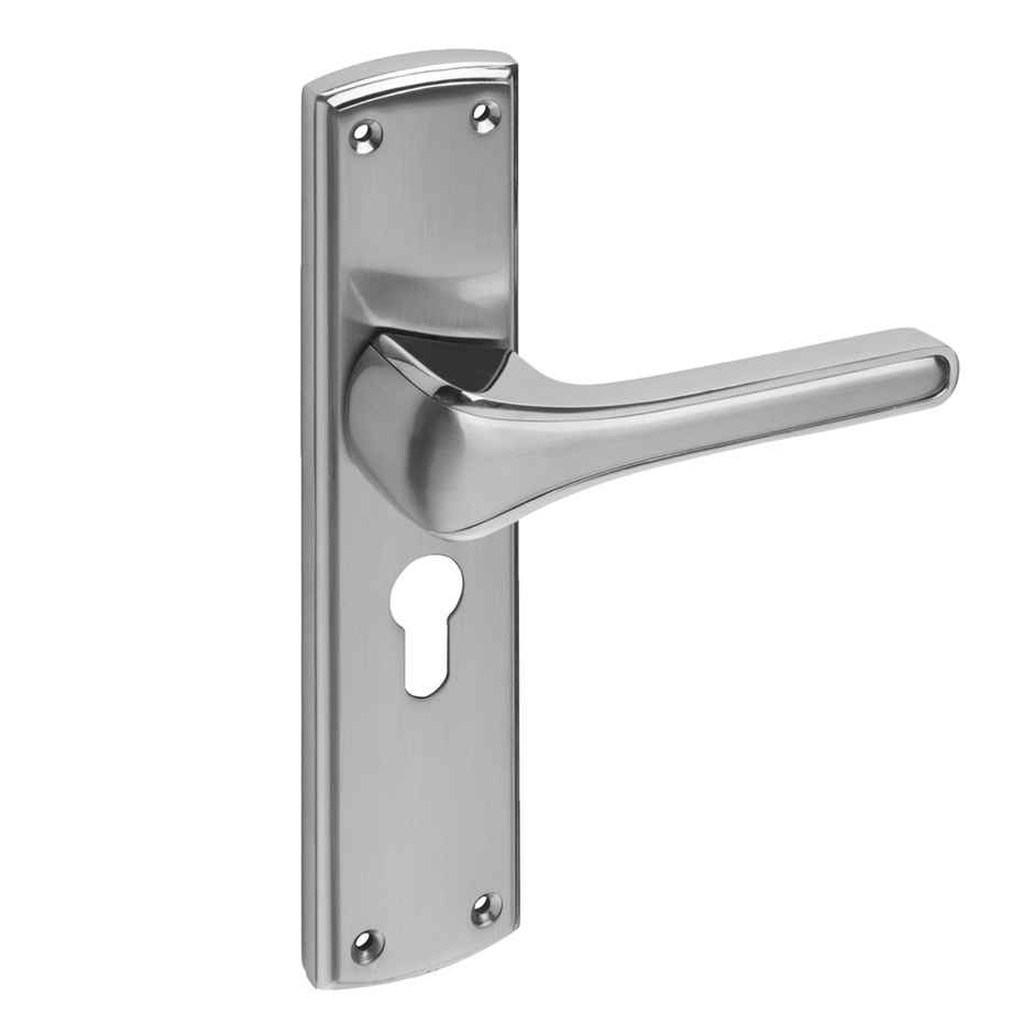Ozone Falcon Heavy-Duty Mortise Door Lock Handle Set | 8 Inches - Stainless Steel Matt Finish