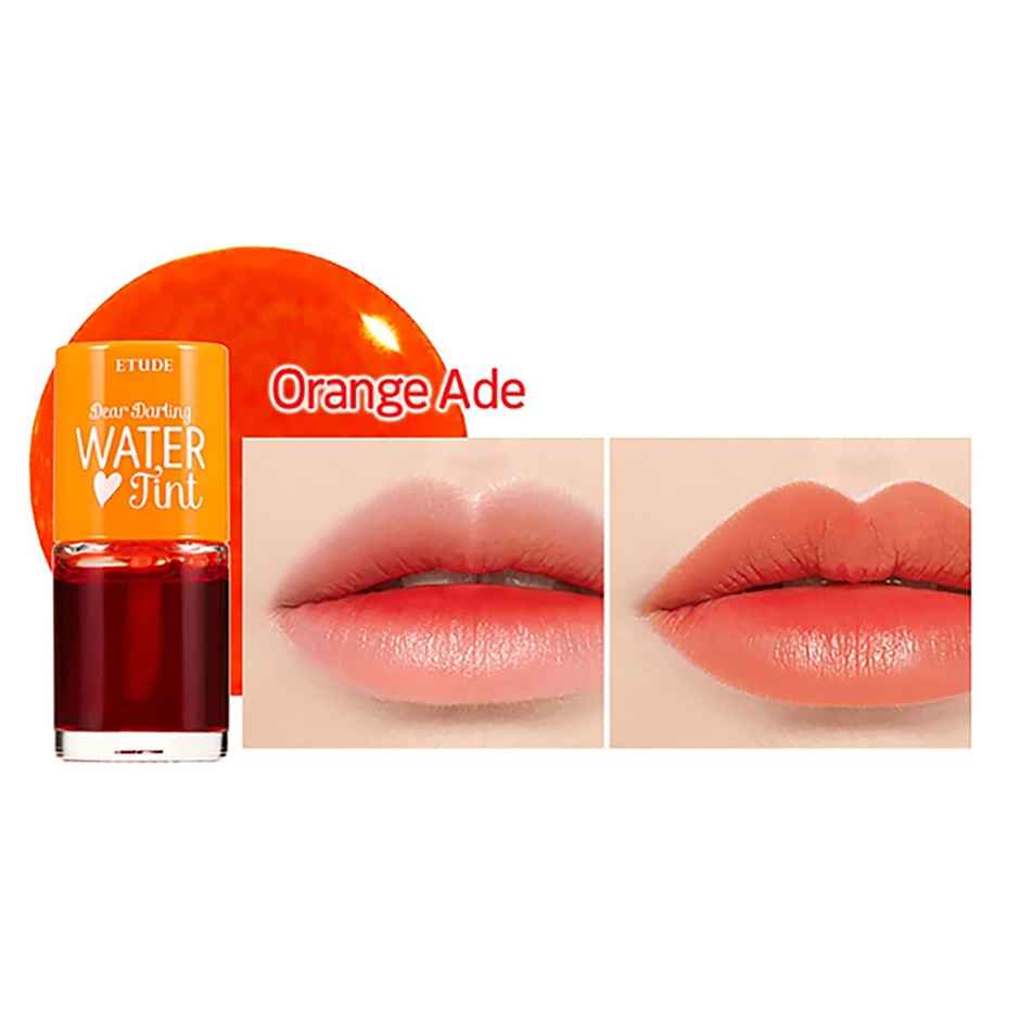 Etude House Dear Darling Water Gel Lip and Cheek Tint Lipstick | 03 Orange Ade