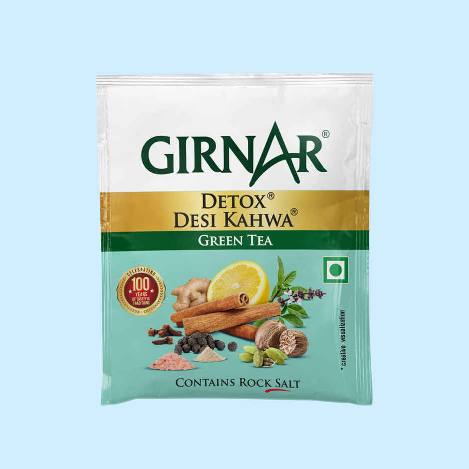 Girnar Detox Desi Kahwa Green Tea Bags