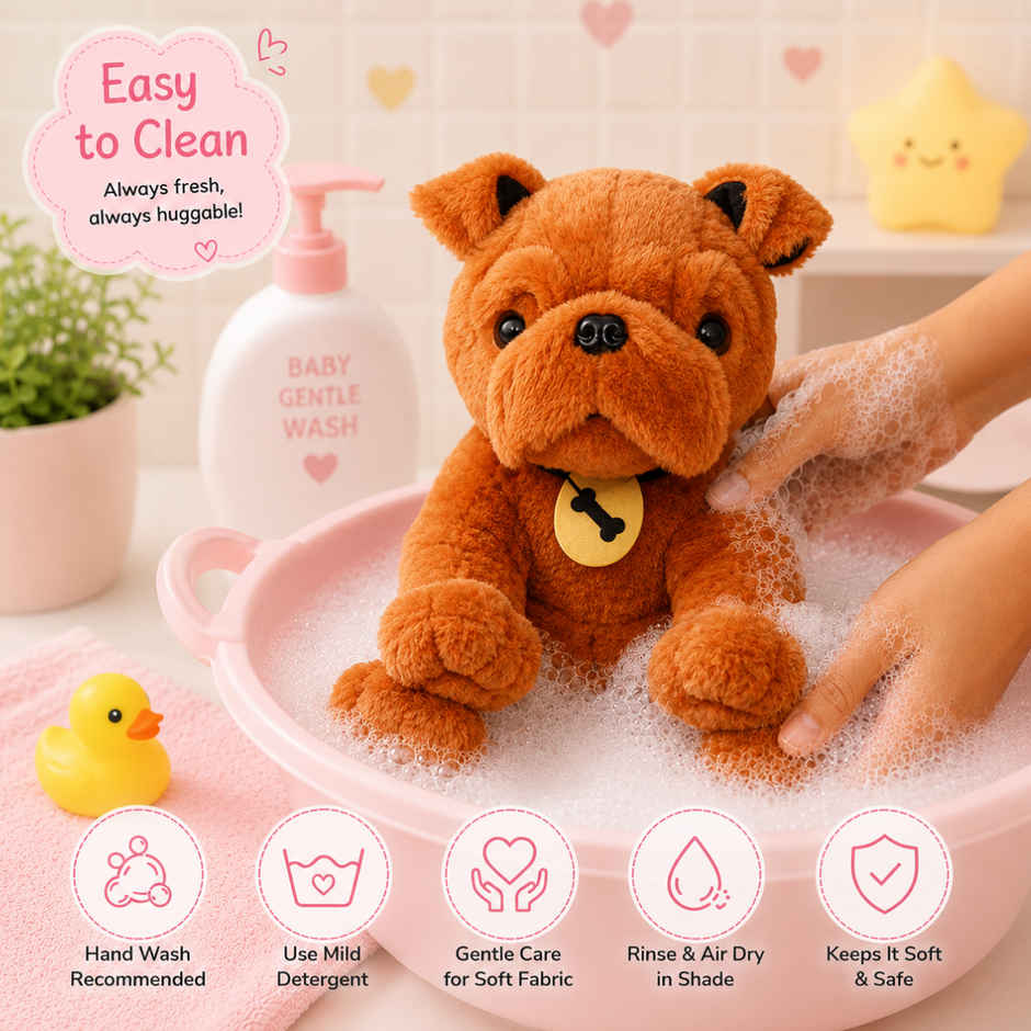 ToyTales Bruno Dog Plush Toy | Stuffed Animal Soft Toy | Birthday Gift for Kids | Gift Baby | 30cm