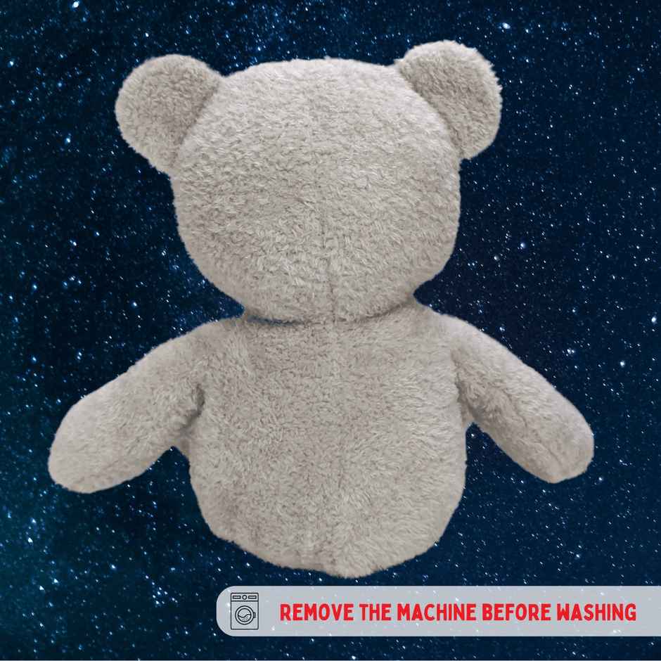 Toytales Grey Musical Toy | Electronic Toys | Star Projector | Perfect Soft Toy For Kids | Bedtime