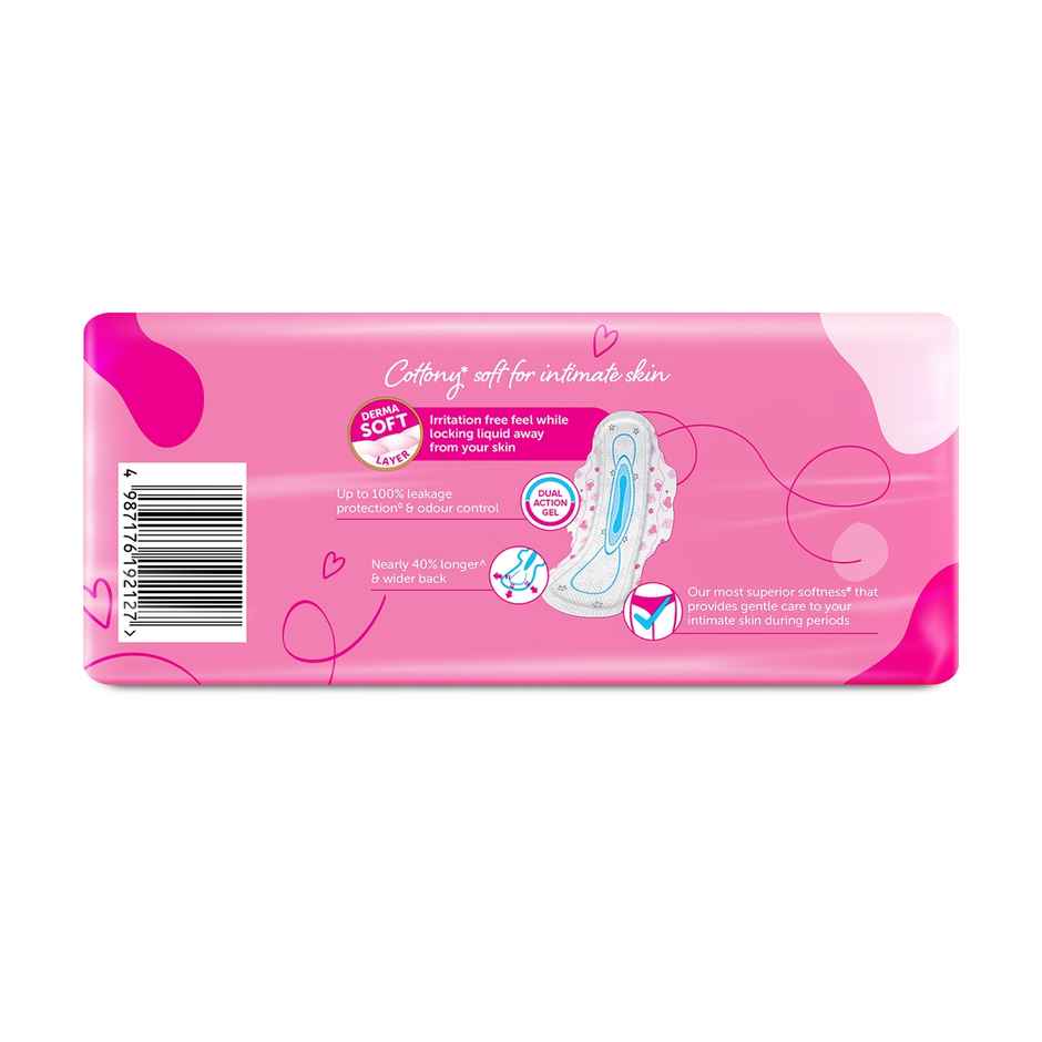 Whisper Ultra Skin Love Soft Sanitary Pads for Women, XL+ 30 Napkins
