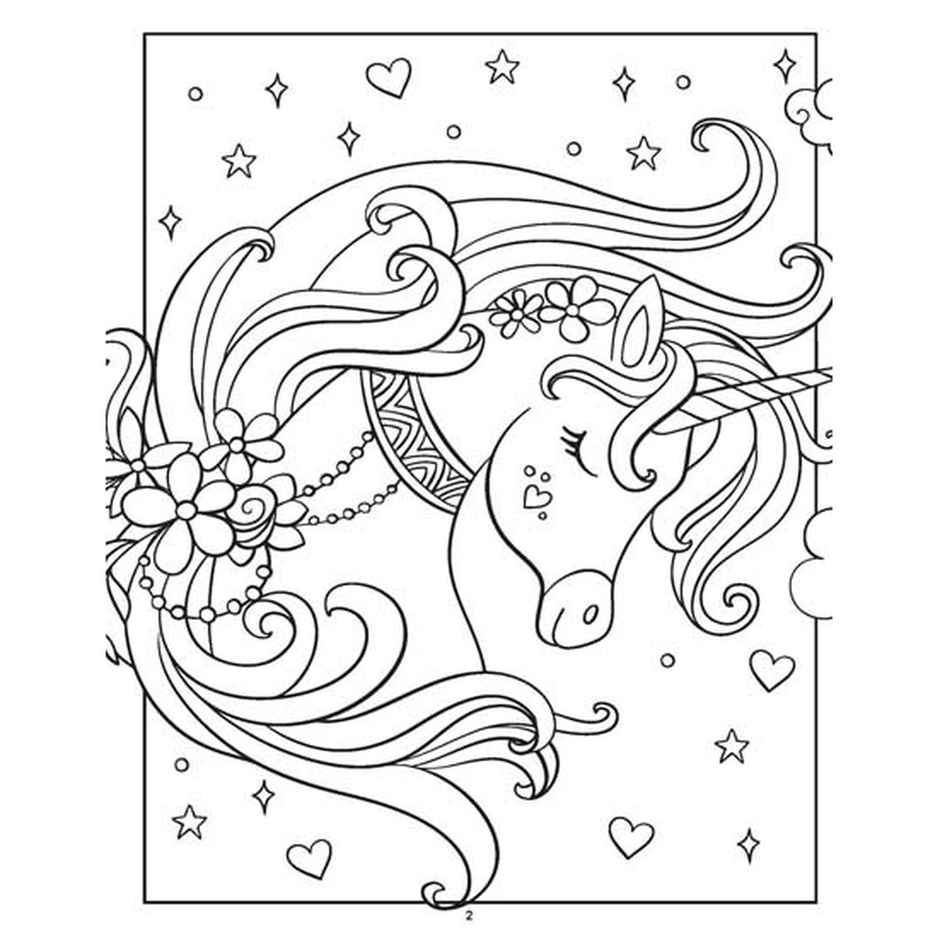 My Unicorn Colouring Book - Fun Colouring Pages For Children Ages 2-7|Unicorn Designs For Colouring