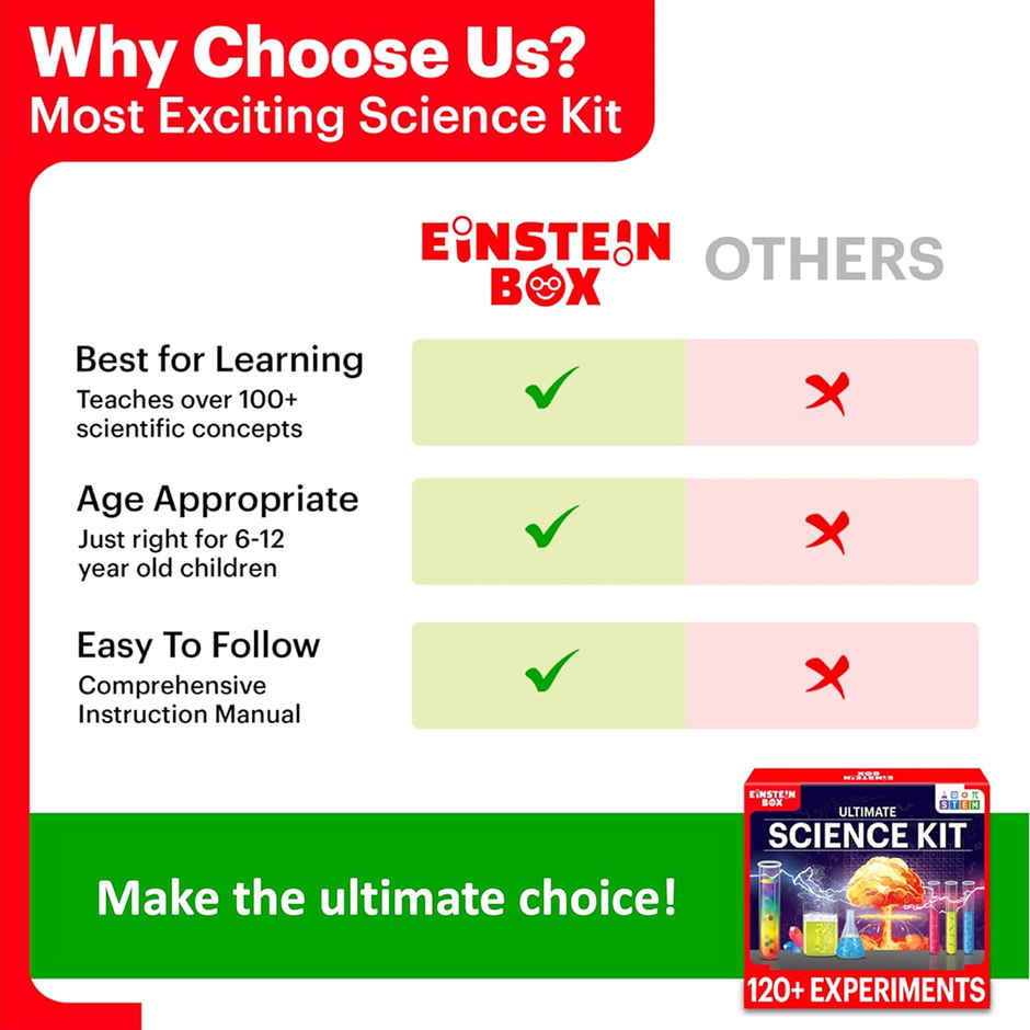 Einstein Box Ultimate Science Starter Kit For 6 To 15 Year Olds
