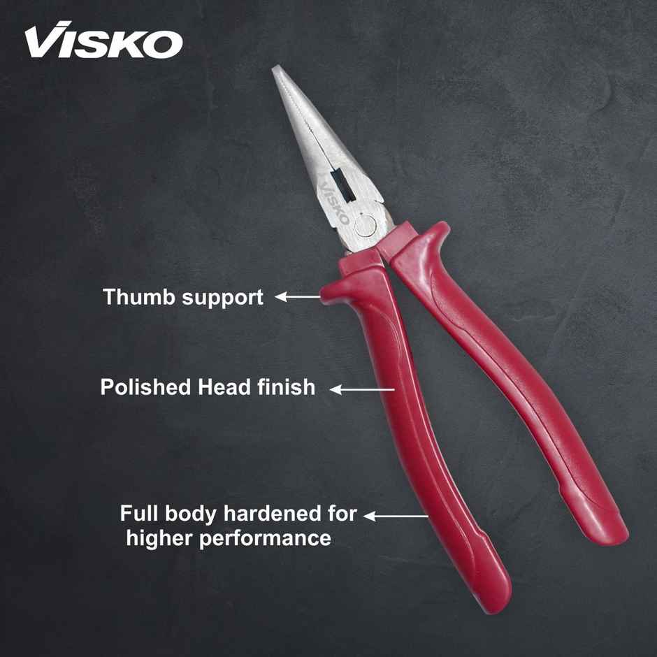Visko 254 Needle Nose Plier Length | 6 Inch