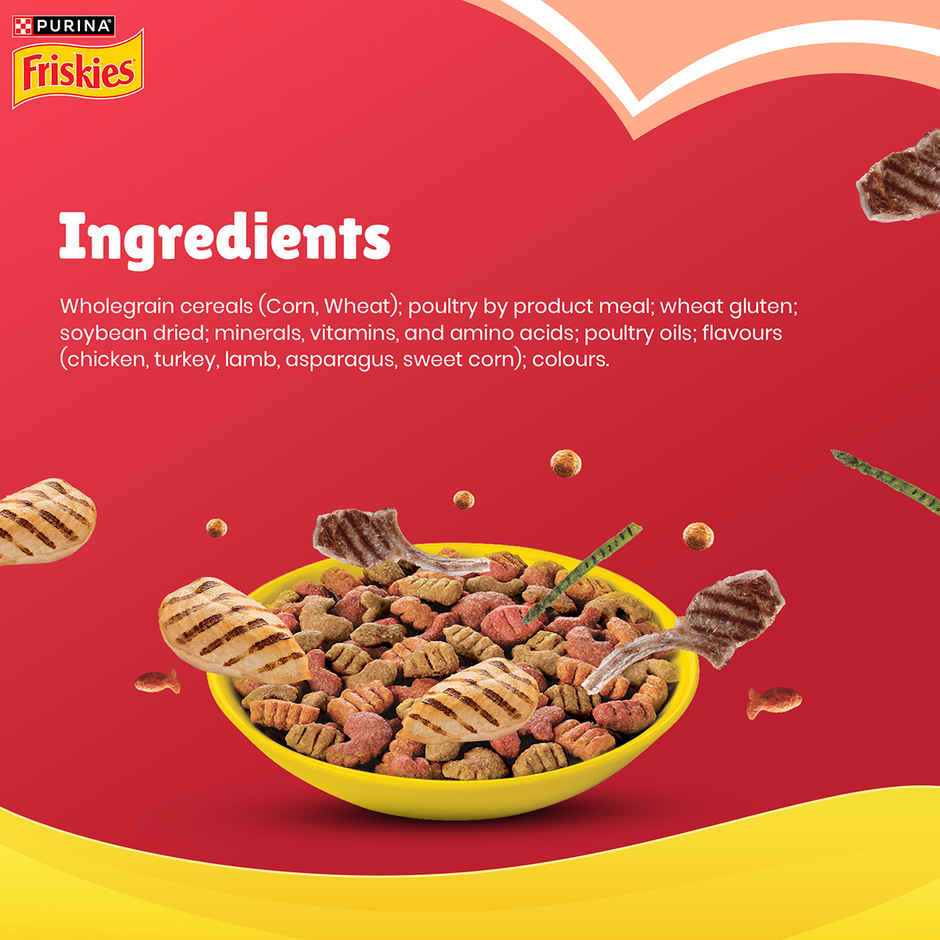 Purina Friskies Meaty Grills Adult Dry Cat Food