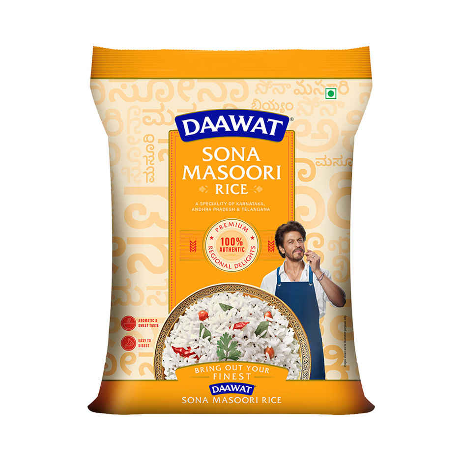 Daawat Sona Masuri Rice | Medium Grain