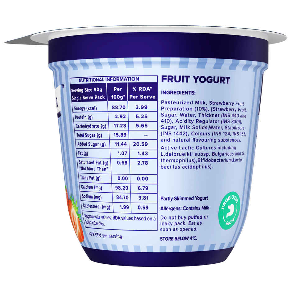 Mamie Yova Deliciously French Fruit Yogurt (Blueberry, Strawberry) Combo