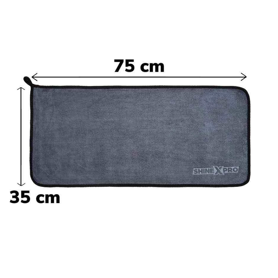 ShineXPro Microfiber Car Cleaning Cloth Wash Mitt - 500 GSM | 35 x 75 cm