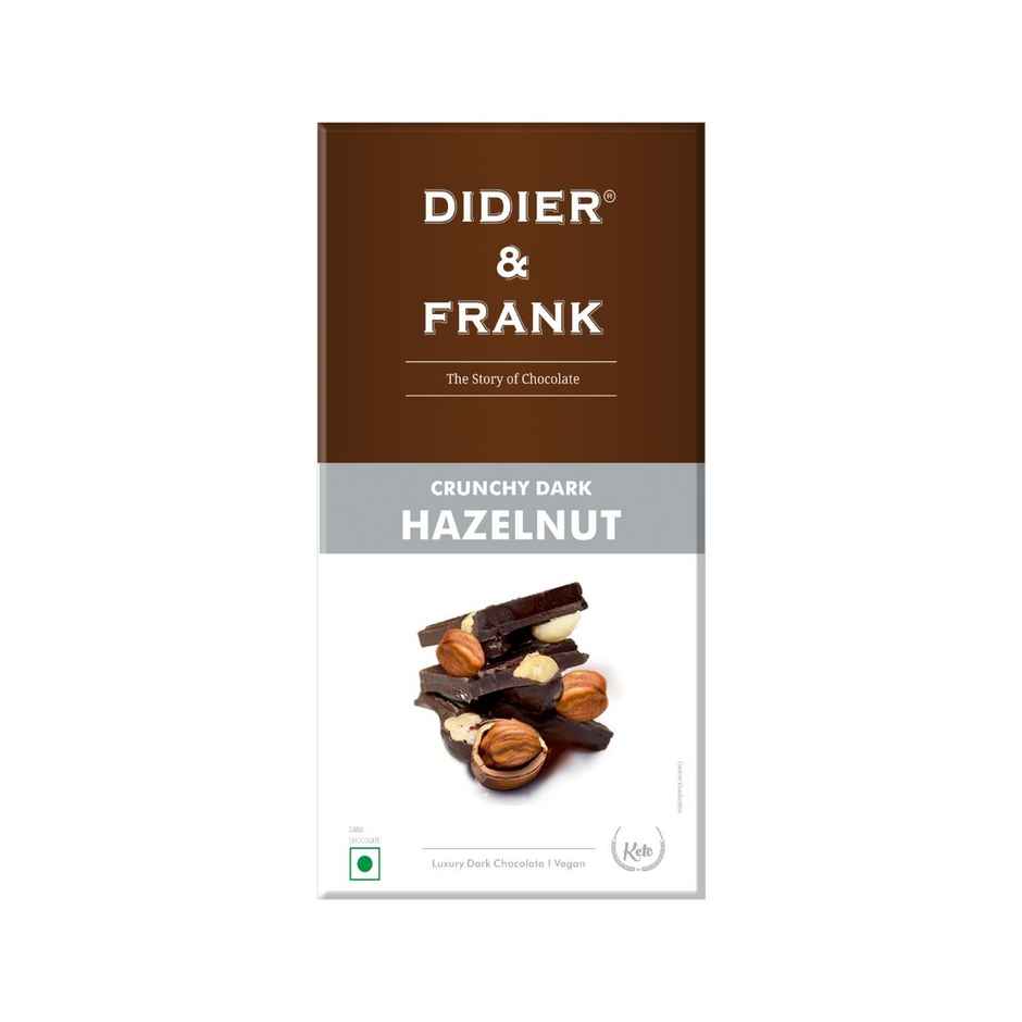 Didier & Frank Hazelnut Dark Chocolate Bar