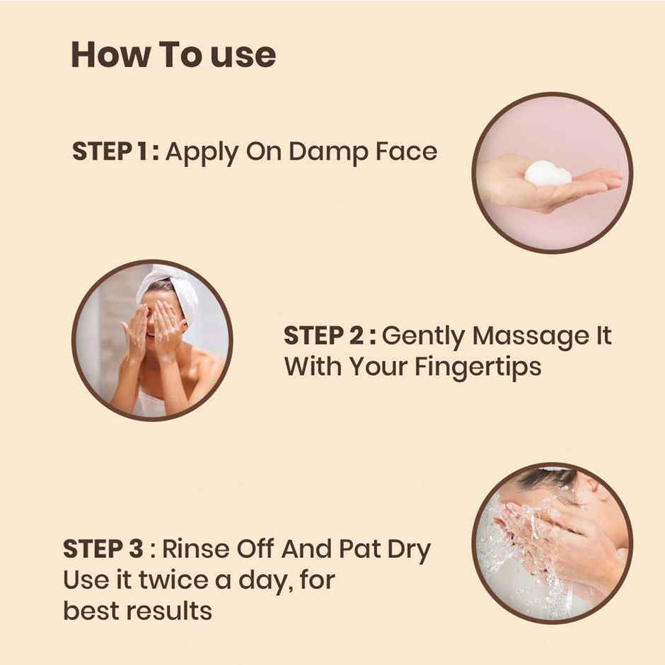 SPRING H2O Rice Water Face Wash