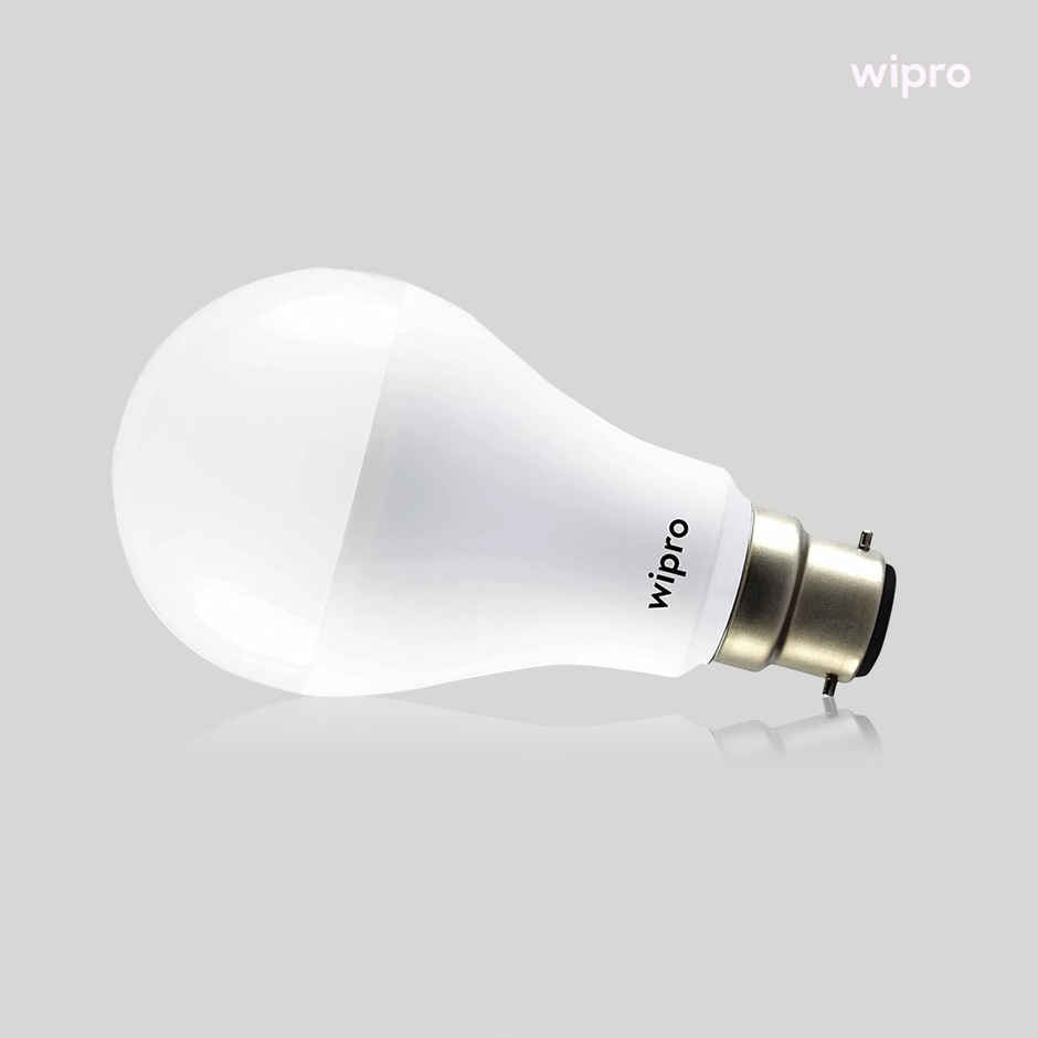 Wipro Garnet 15W LED Bulb | Cool Day White (6500K) | B22 Base