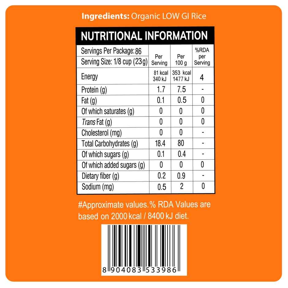 24 Mantra Organic Low Gi Rice
