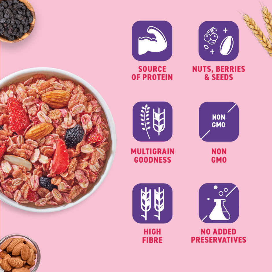 Bagrry's Crunchy Nutty Fruity Muesli