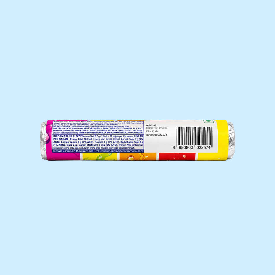 Mentos Rainbow Roll
