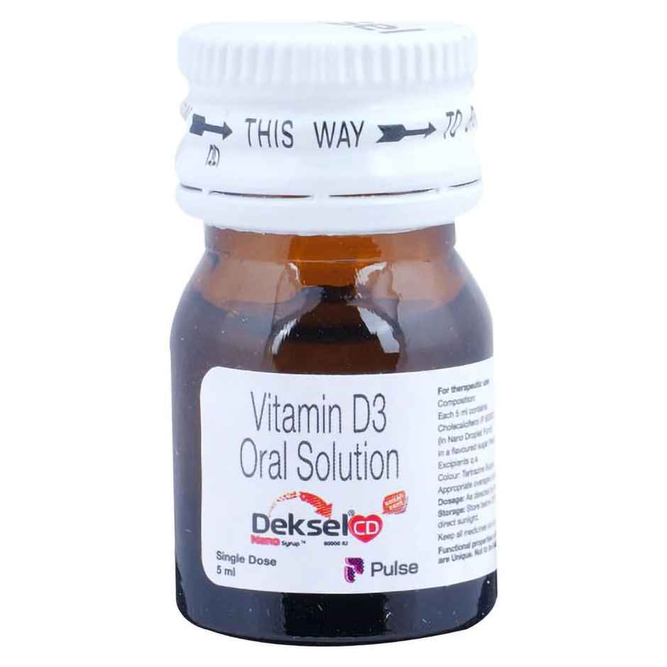 Deksel CD Nano 60000 IU Vitamin D3 Sugar Free Syrup