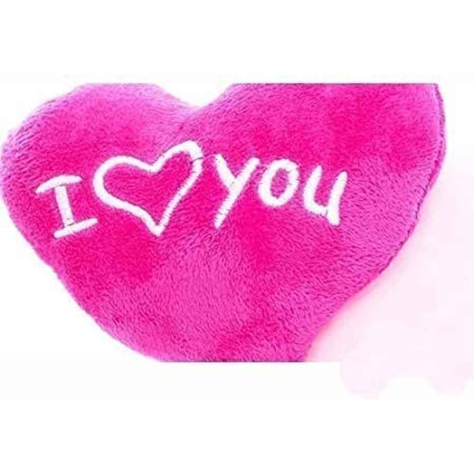 Cadbury Dairy Milk Silk Valentines Heart Blush Chocolate Bar Gift Pack (250g) & Dearjoy I Love You Balloon Teddy 30 Cm (1pc) Combo