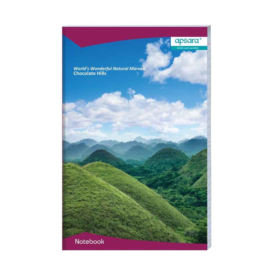 Apsara Ultraking Long Book | Kingsize Notebook | Assorted | 31.4 x 19.4 cm | 160 Pages