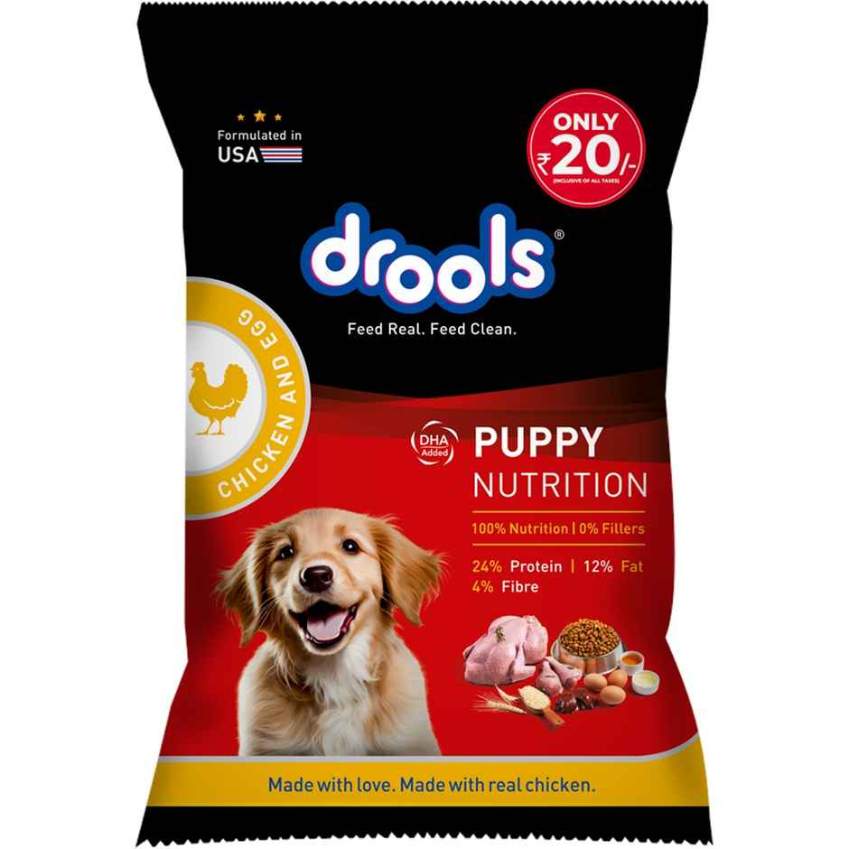 Drools Puppy Chicken And Egg Dry Dog FOOD