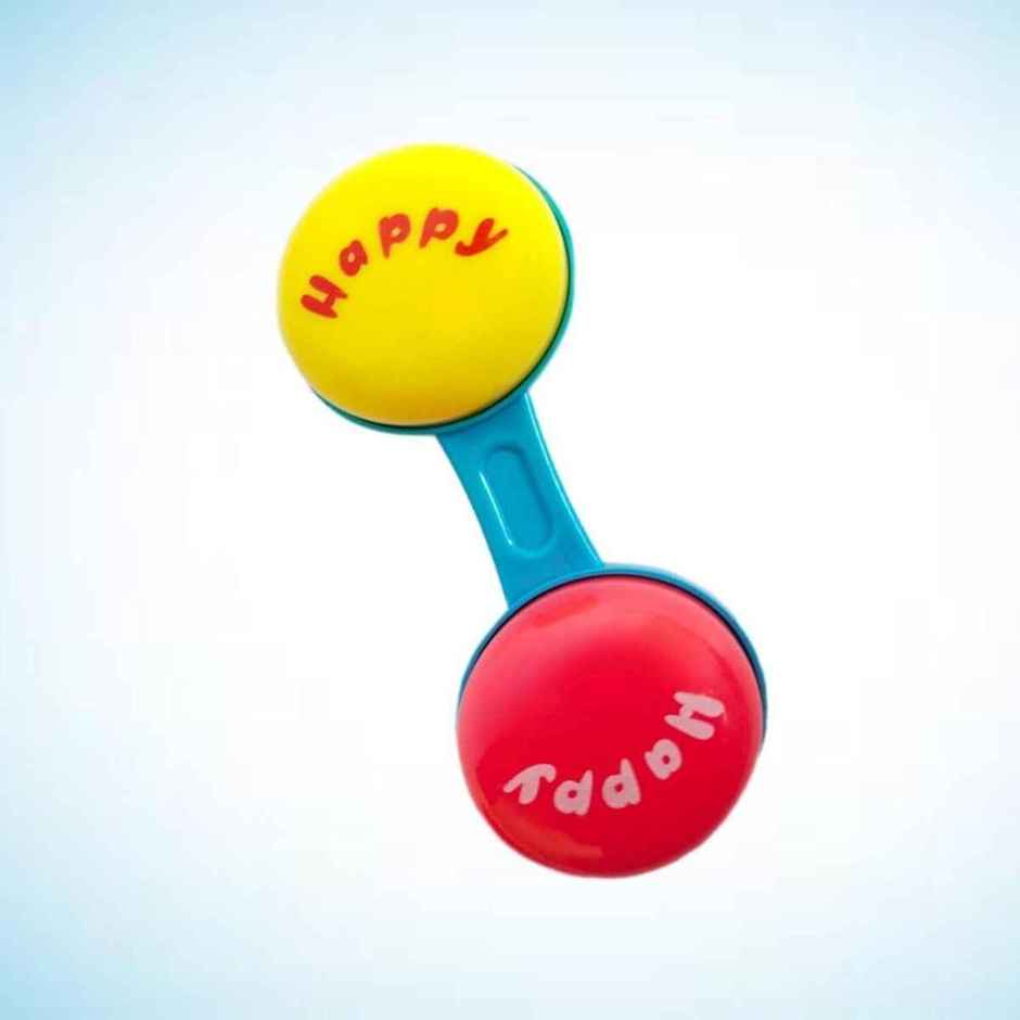 Fablue 3 Pieces Baby Rattles Toys Set, Infant Grab and Shake Rattle, Sensory Music Sound Rattle Toy