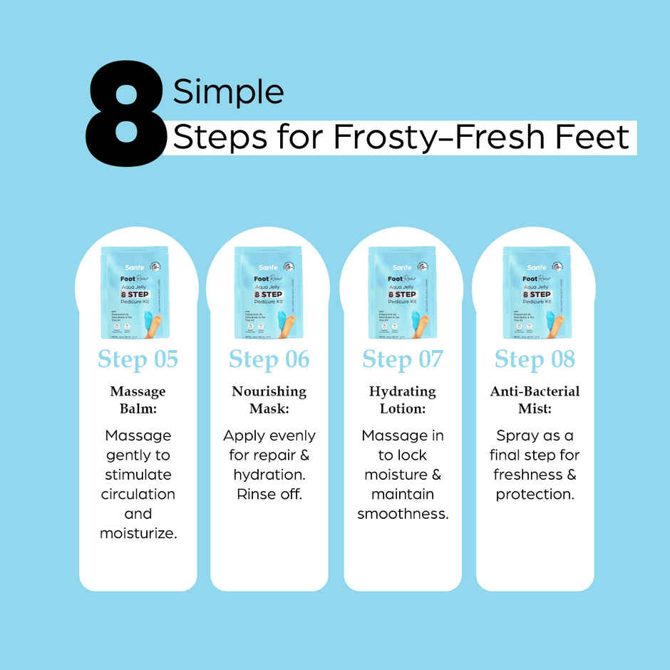 Sanfe Pedicure Kit At Home Foot Spa & Callus Care