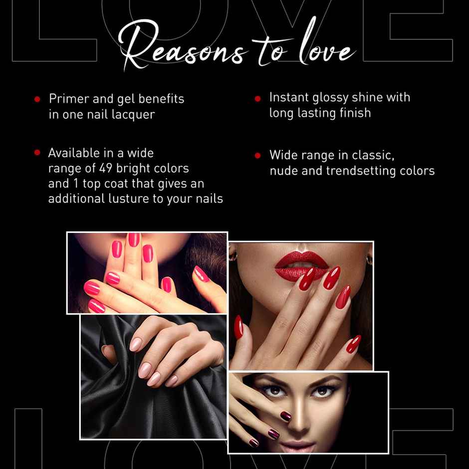 Colorbar XOXO Everlasting Prime Gel Nail Lacquer | Looking Pretty