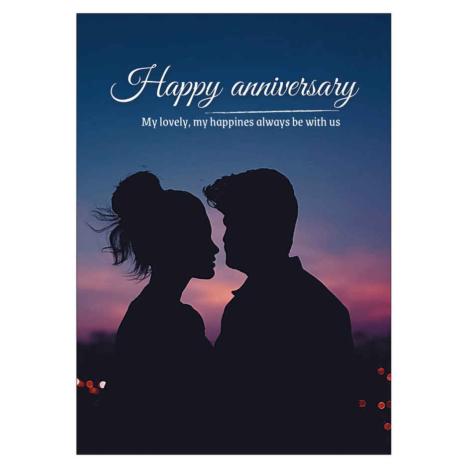 House Of Festivals Happy Anniversary Greeting Card - Design 16