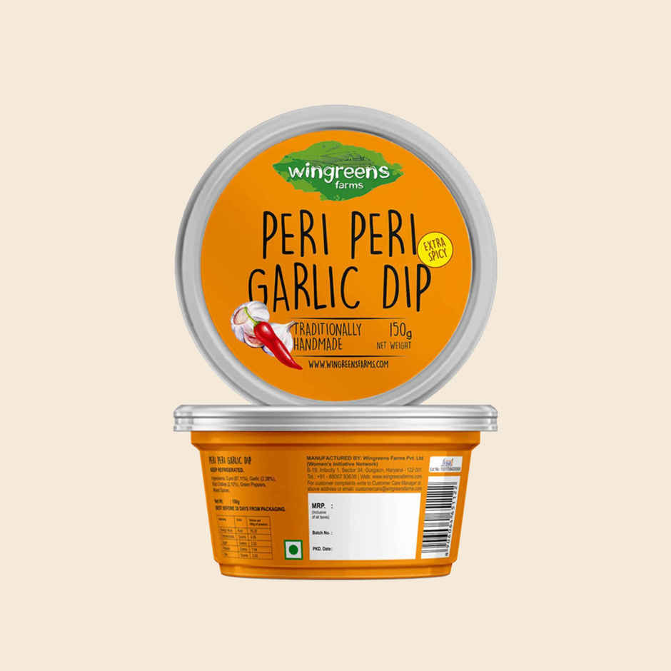 Wingreens Farms Peri Peri Garlic Dip | Peri Peri Dip