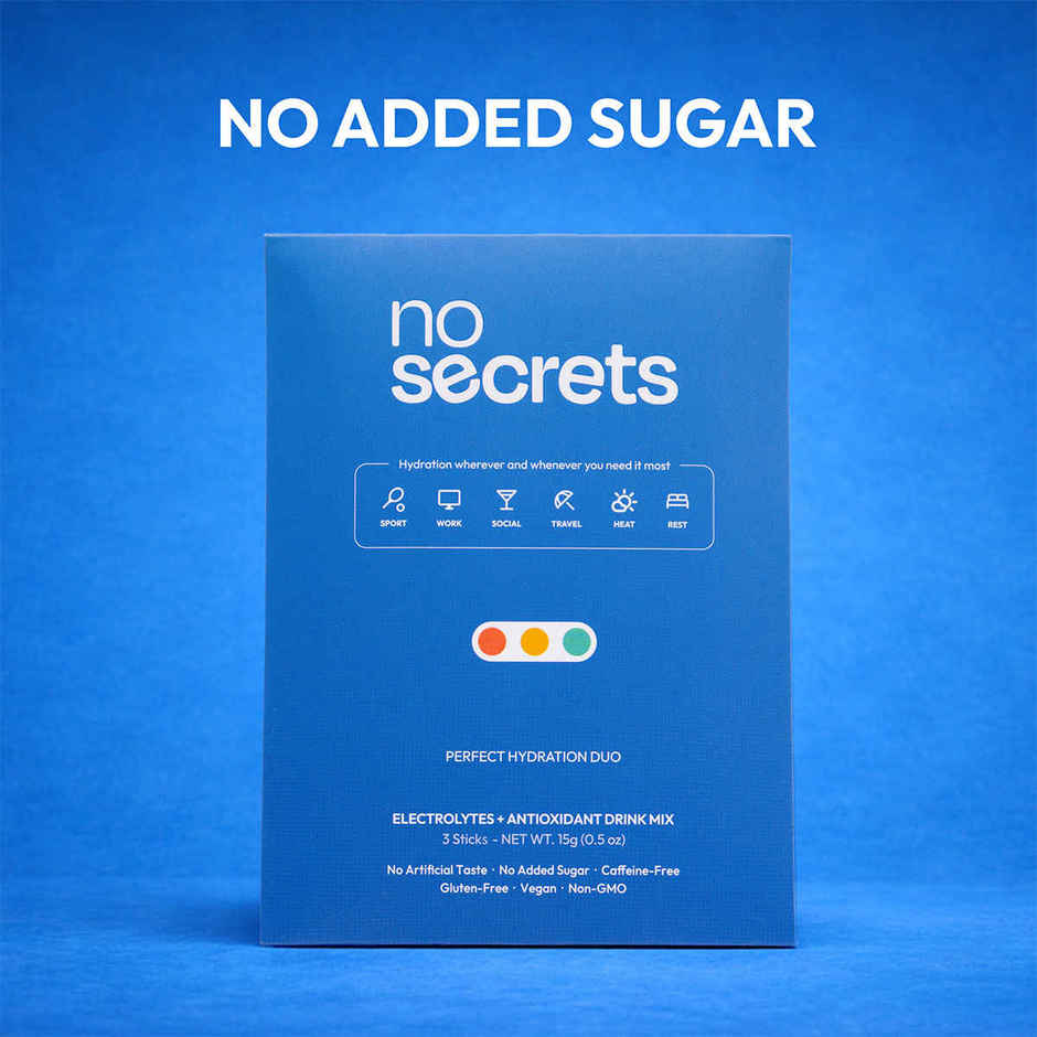 No Secrets Perfect Hydration Duo Electrolytes & Antioxidants Trial Bundle