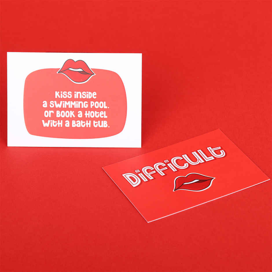 Kissathon Couple Card Game | Adult Games & Accessories | Propcon