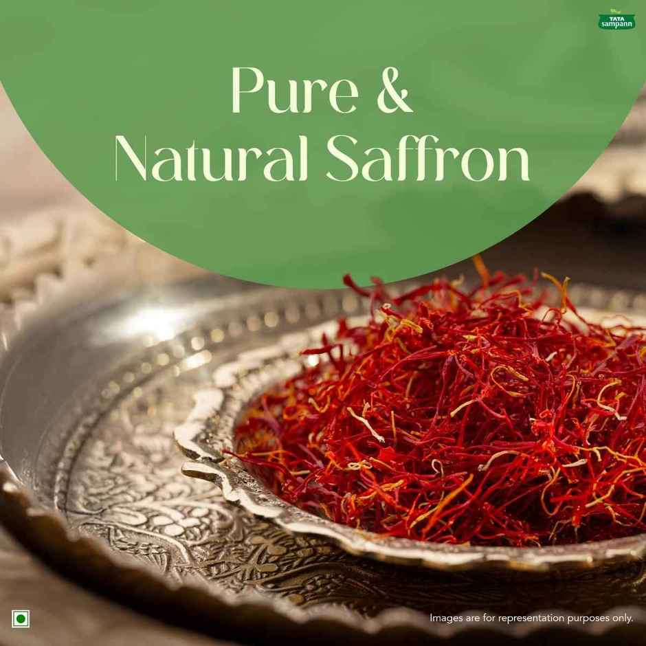 Tata Sampann Golden Saffron | Natural Aroma And Colour | Pure Kesar