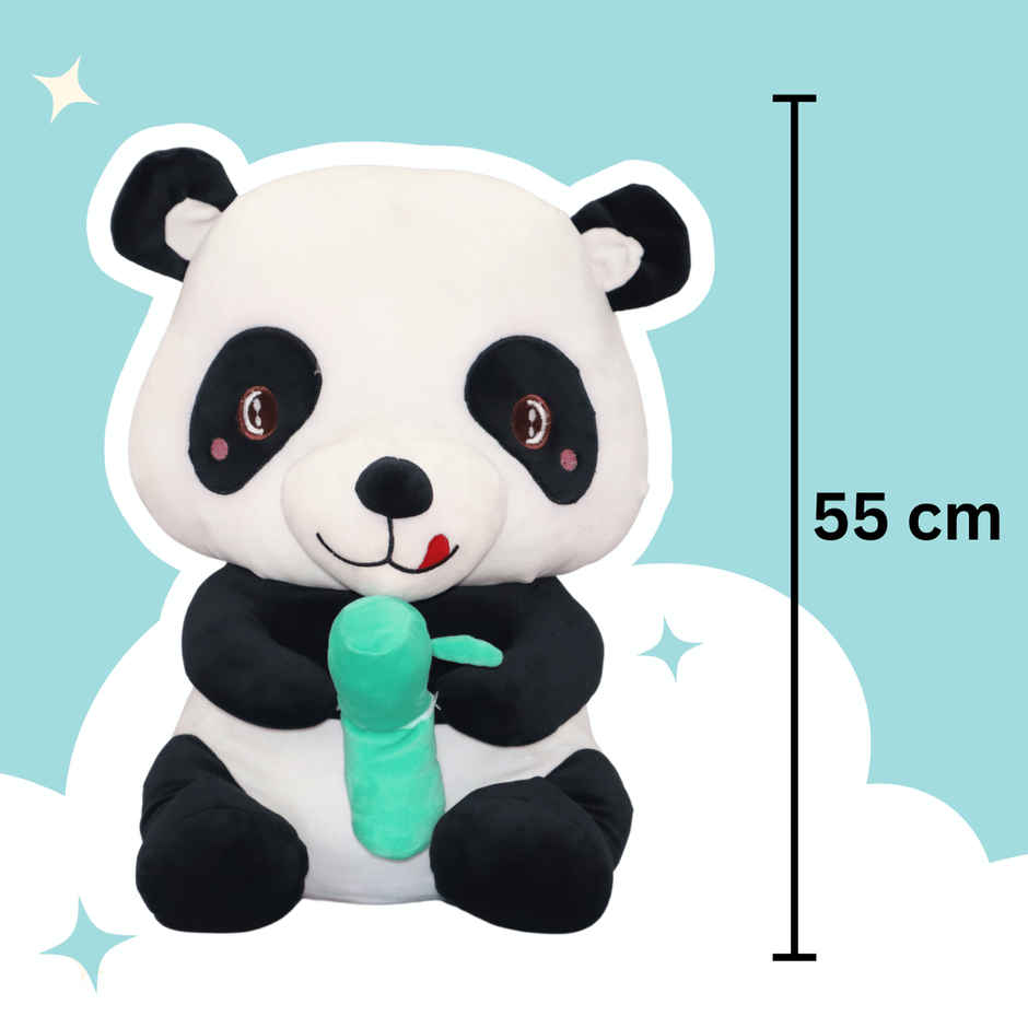 Toytales Panda | Teddy Bear | Soft Toy | Plushie | Birthday Gift| Baby Soft Toys | Black