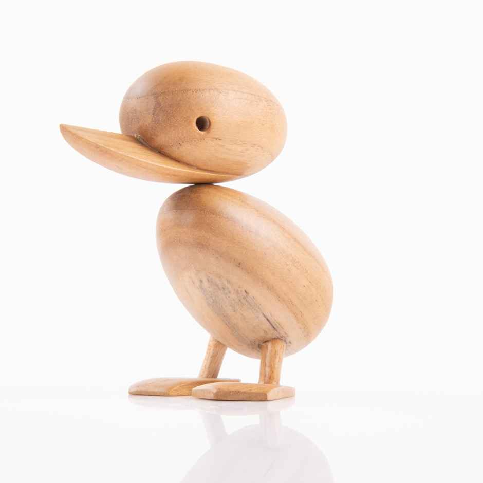 Gibox Handcrafted Wooden Duckling