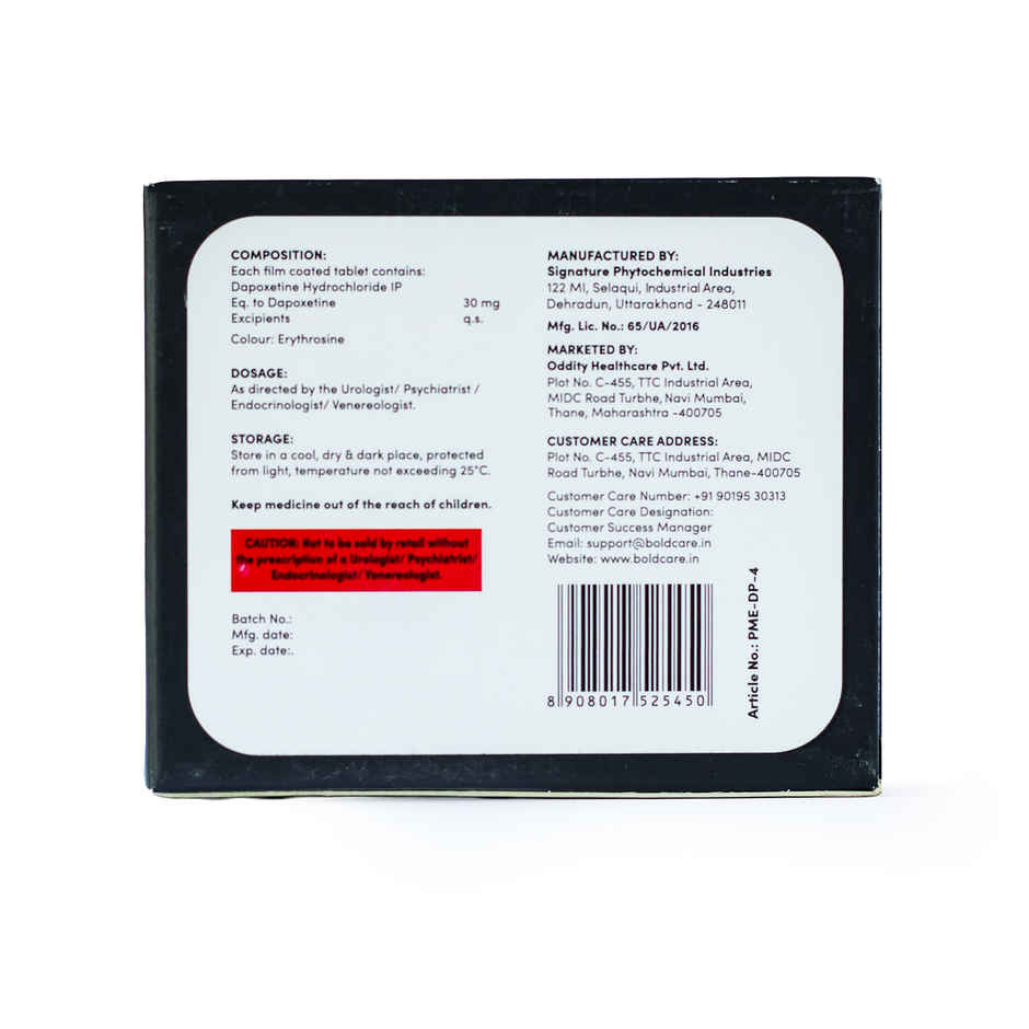 Bold Care 30 Tablet