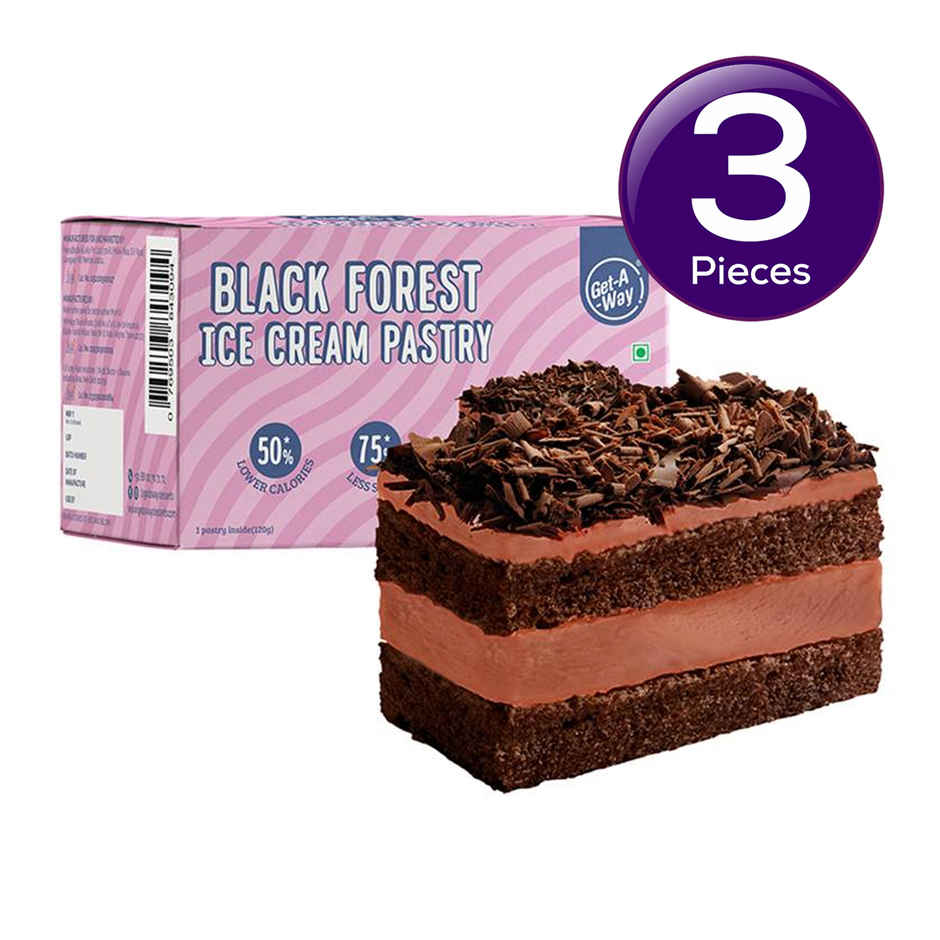 Get-A-Way Black Forest Ice Cream Pastry Combo