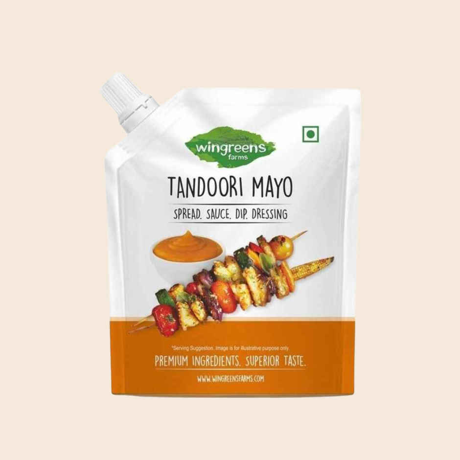 Wingreens Farms Tandoori Mayo | Veg Mayonnaise Tandoori | Sandwich Spread