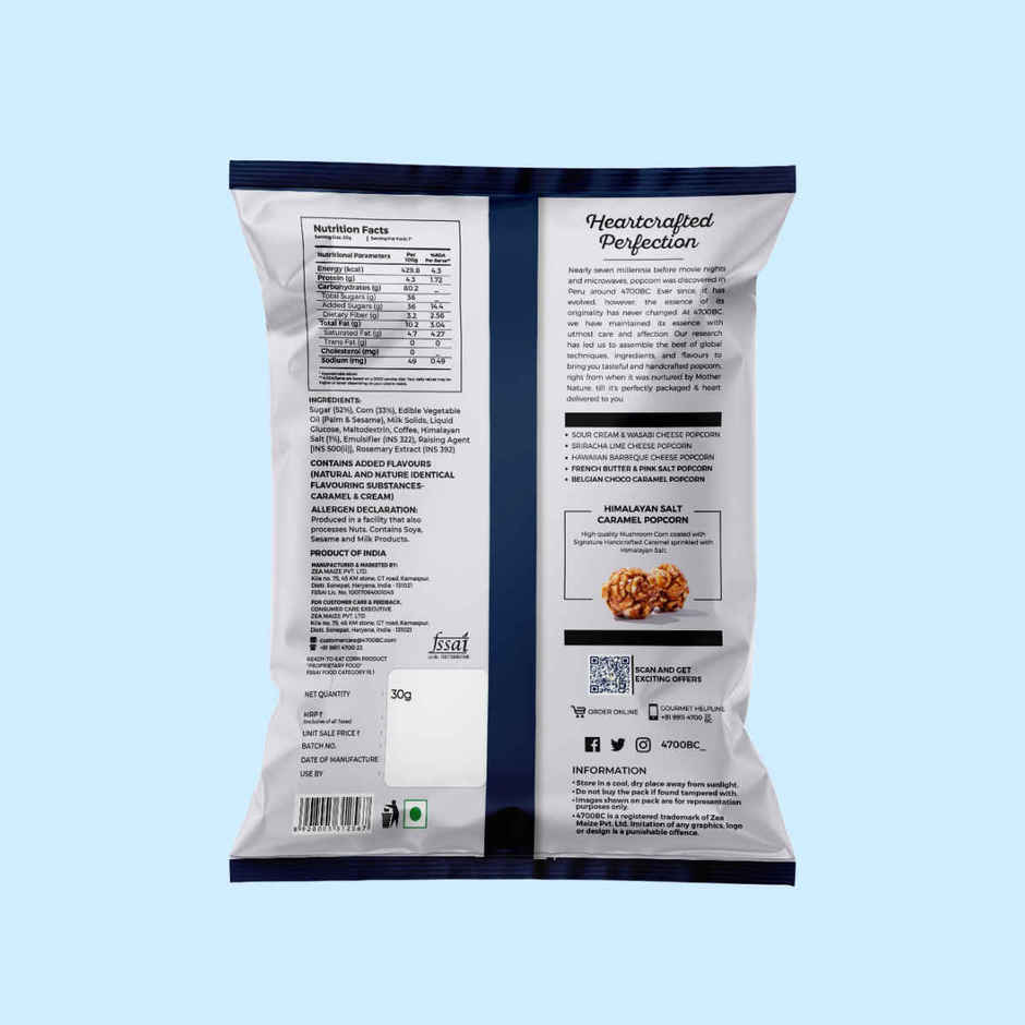 4700BC Himalayan Salt Caramel Popcorn