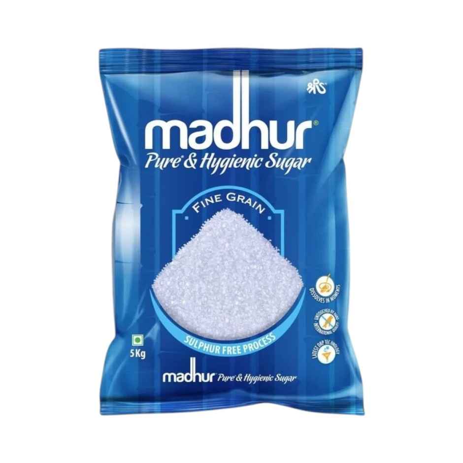 Madhur Pure & Hygienic Fine Grain Sugar /Sakkare