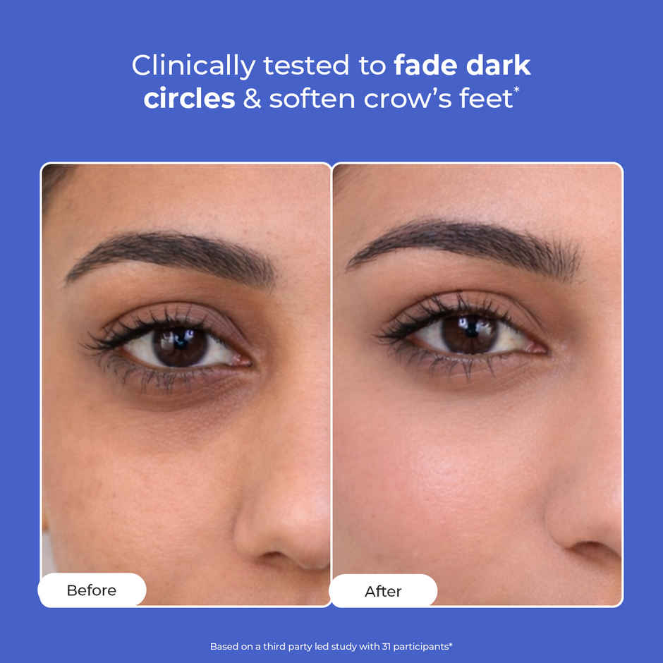Conscious Chemist Retinol Peptide Under Eye Cream (Serum) For Dark Circles & Puffines