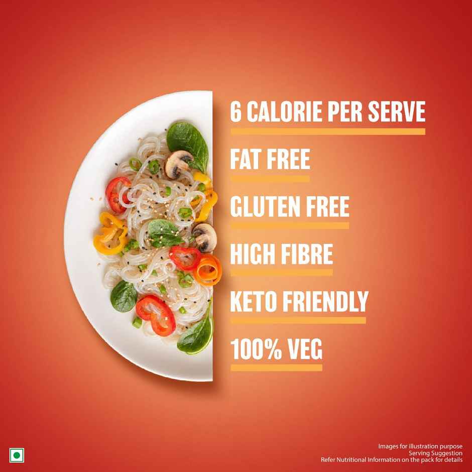 Ching's Secret Shirataki Noodles | Only 6 kcal per Serve, Low Calorie, Made from Konjac Flour 