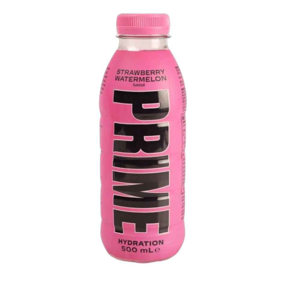 Prime Hydration Strawberry and Watermelon Energy Drink