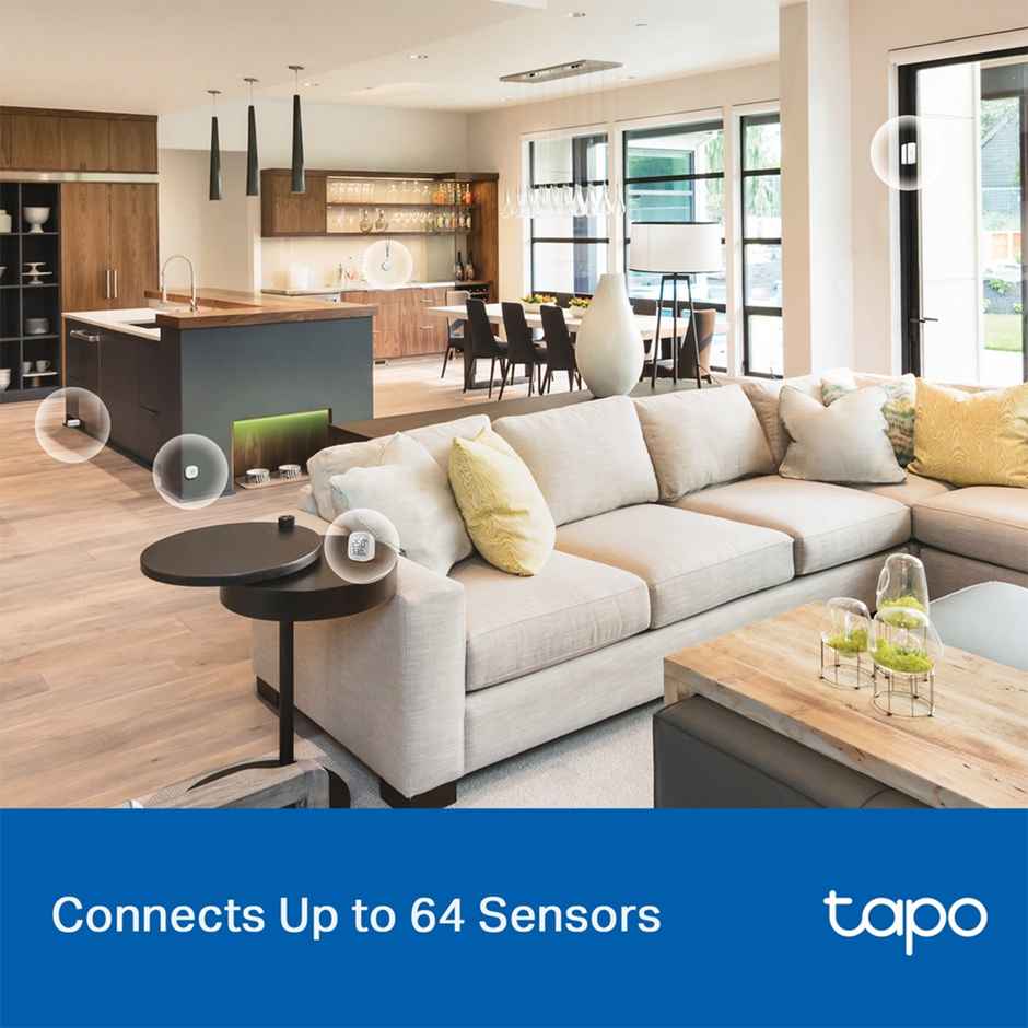 TP-Link Tapo H100 Smart Hub with Chime,Connect with Up to 64 Smart Devices