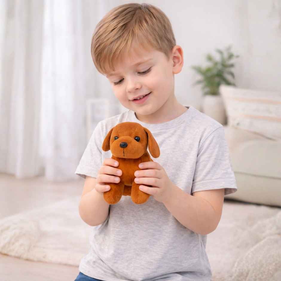 Toytales Puppy Dog 19 cm| Soft Toy | Plushie |Animal |Gift For Kids | BabyToys|Birthday